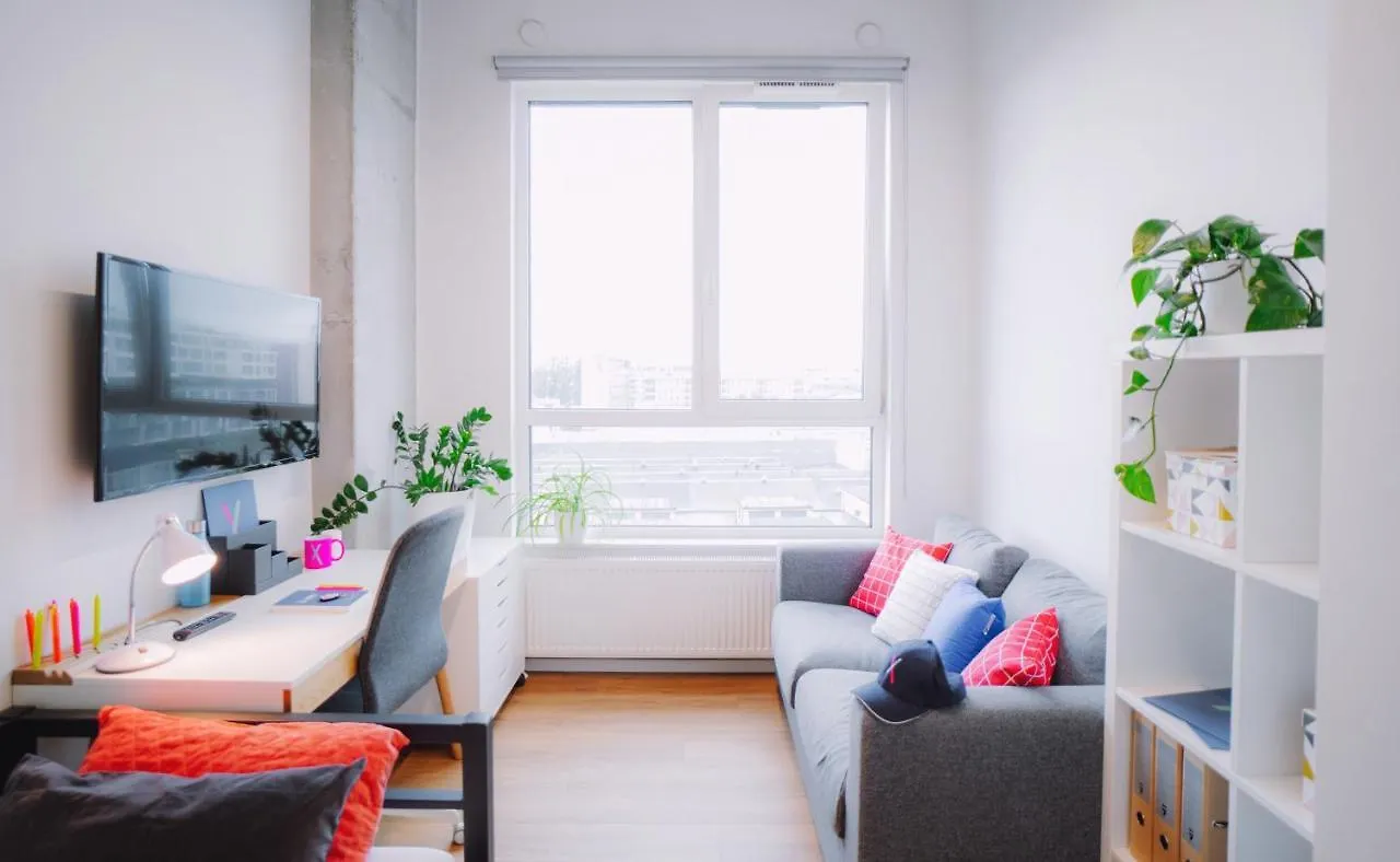 Апартаменты Studios And Shared Rooms At Livinnx Краков Польша